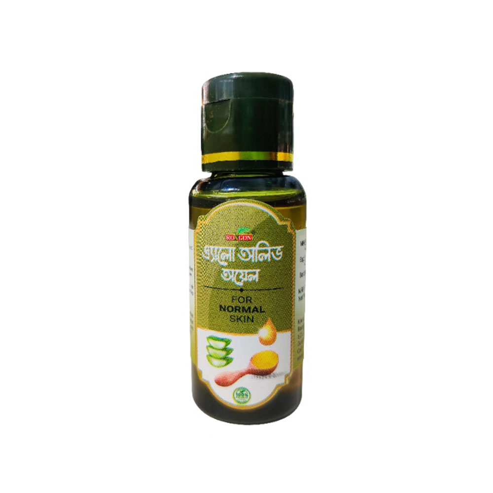 Rongon Herbals Aloe Olive Oil For Normal Skin