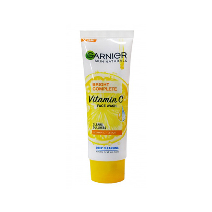 garnier light complete vitamin c face wash