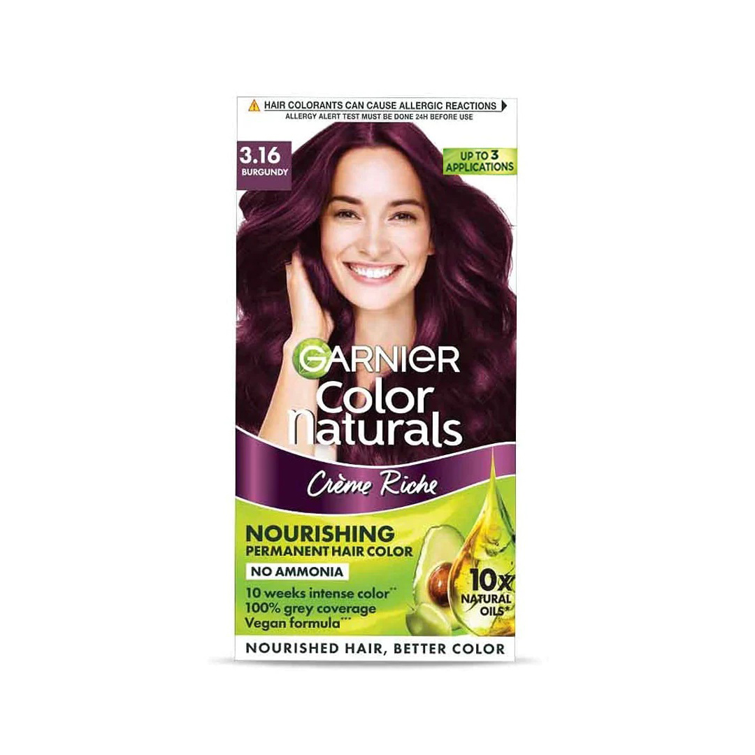 Garnier Color Naturals Shade 3.16 Burgundy 35ml+30g