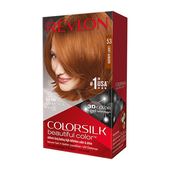 Revlon Hair Color Silk - 53 Light Auburn