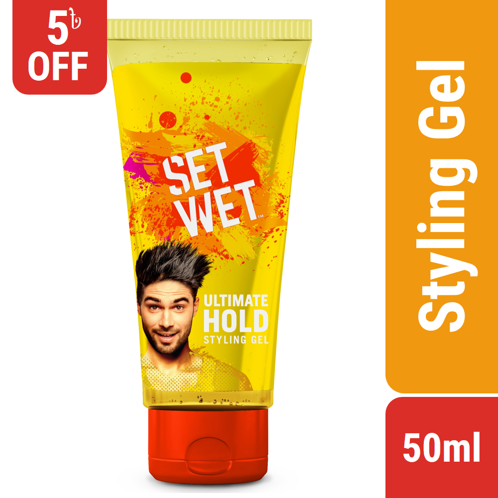 Set Wet Hair Gel Ultimate Hold Styling