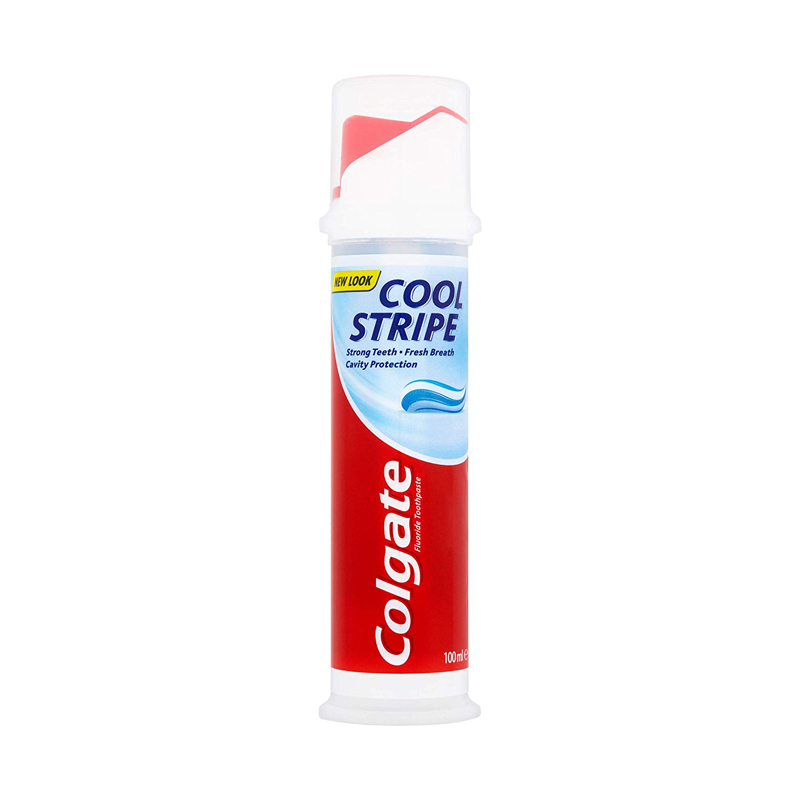 Colgate Cool Stripe Pump Toothpaste