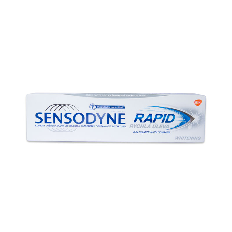 Sensodyne Rapid Relief Whitening & long lasting Protection Toothpaste (CZ)