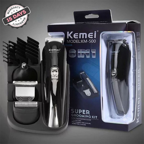 Kemei KM-500 Personal Care Super Grooming Kit For Men