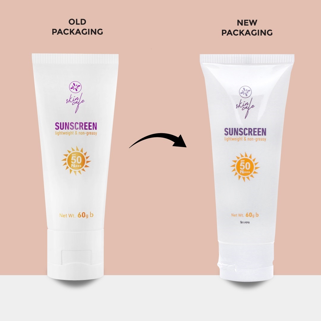 Skin Cafe Sunscreen SPF 50 PA+++ Lightweight & Non-Greasy