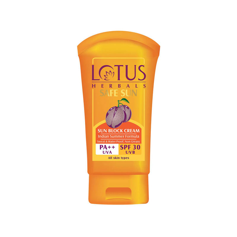 Lotus Herbals Safe Sun Block Cream Spf 30