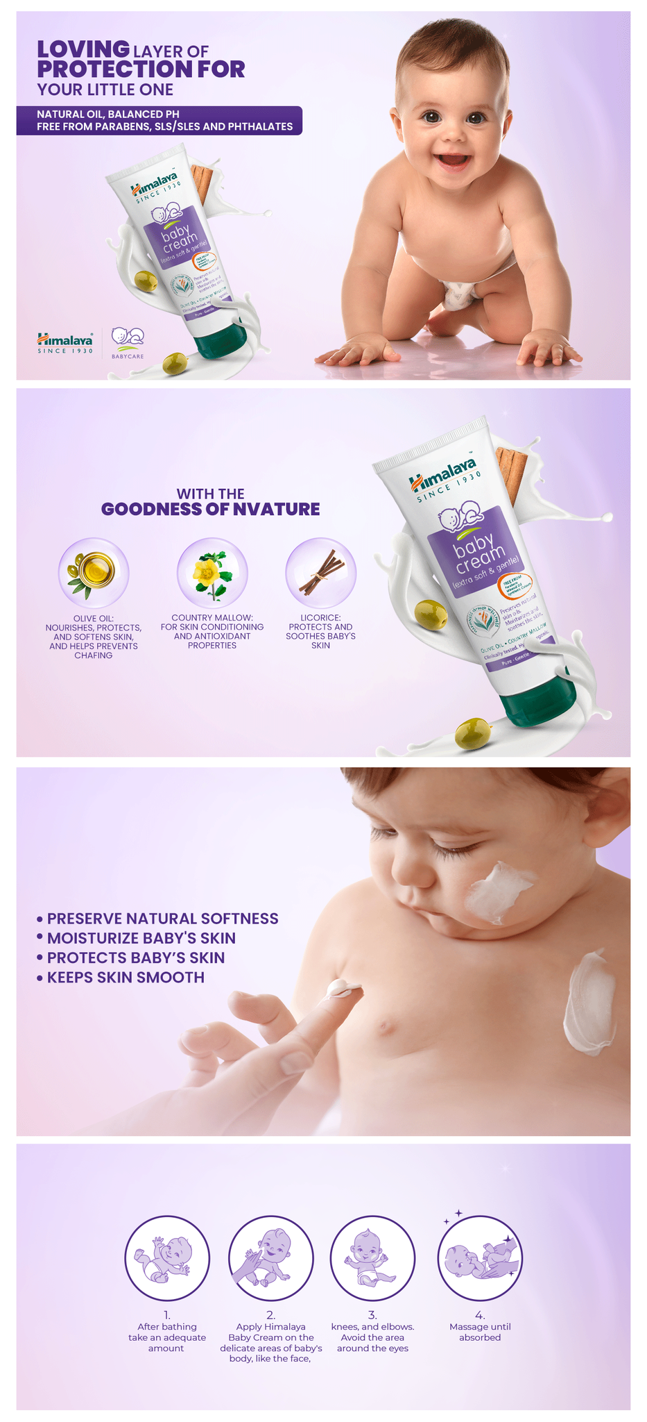 Himalaya baby cream for fashion fairness