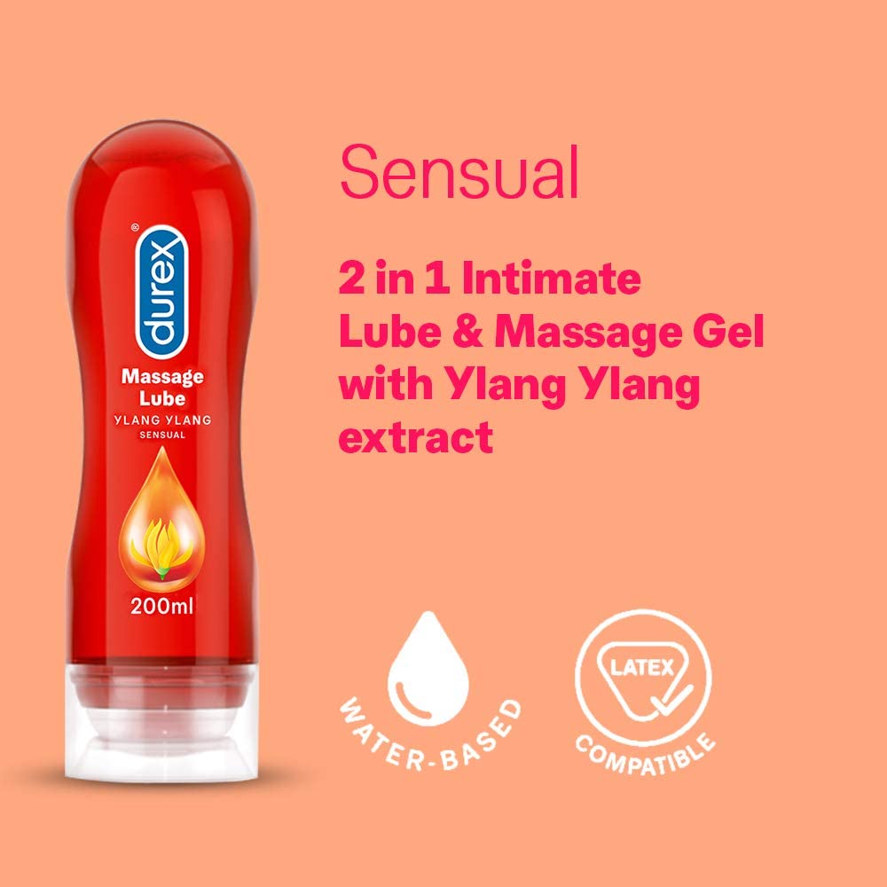 Durex Play 2-in-1 Sensual Lubricant Gel with Ylang Ylang