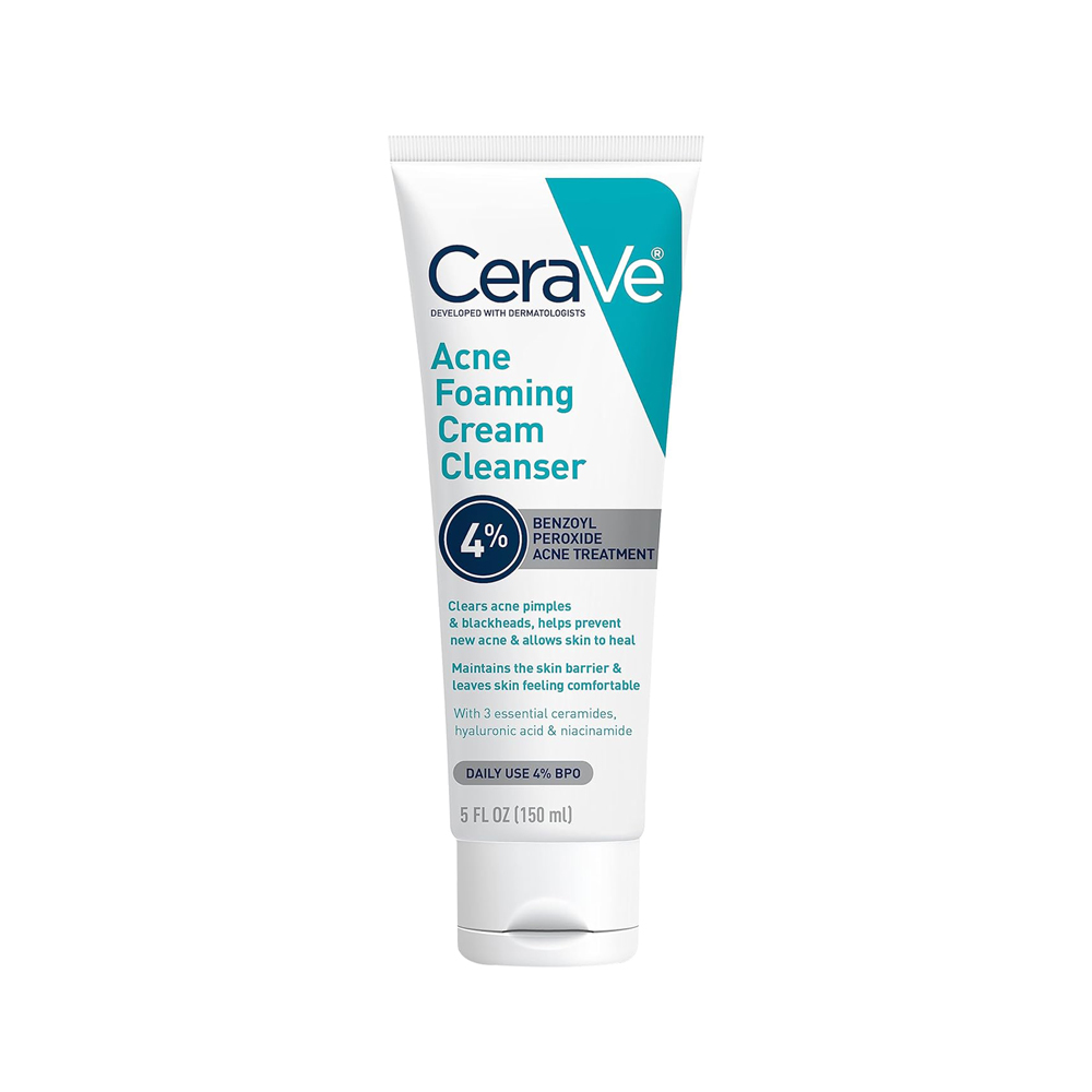 CeraVe Acne Foaming Cream Cleanser