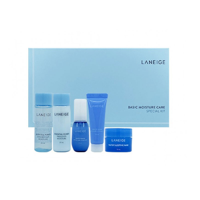 Laneige Basic Moisture Care Special Kit (Moisturizers For Normal to Dry Skin)