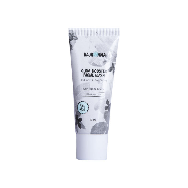 Rajkonna Glow Booster Facial Wash With Jojoba Beads (Mini Pack)