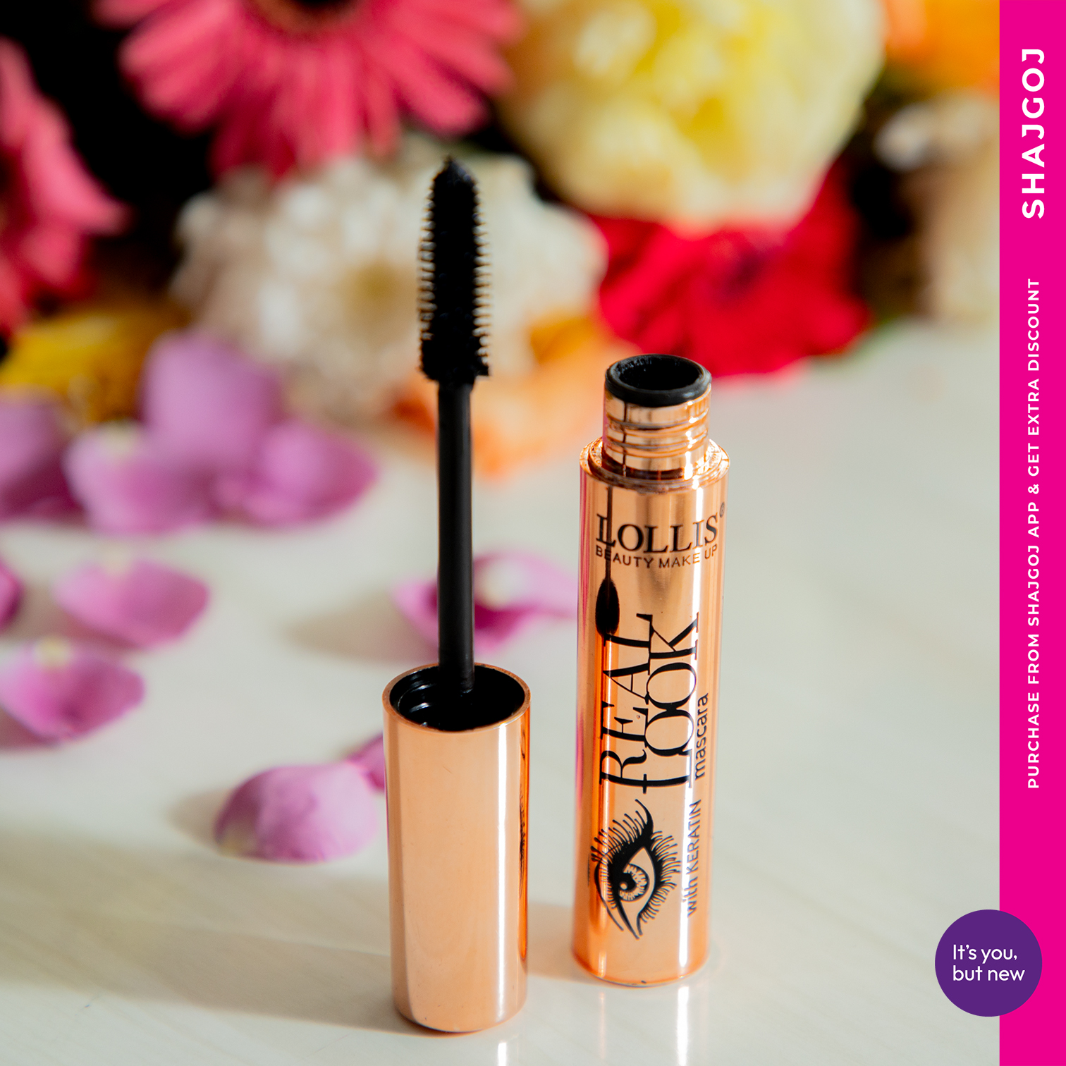 Lollis Real Look Mascara with Keratin