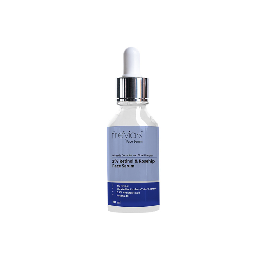 Freyias 2% Retinol & Rosehip Face Serum