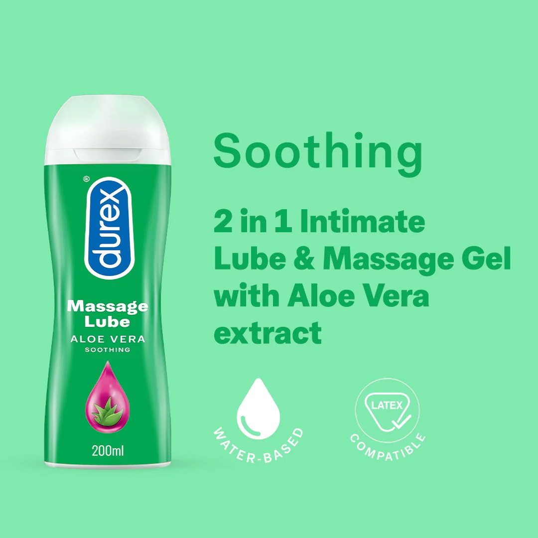 Durex Lube Aloe Massage and Lubricant Gel