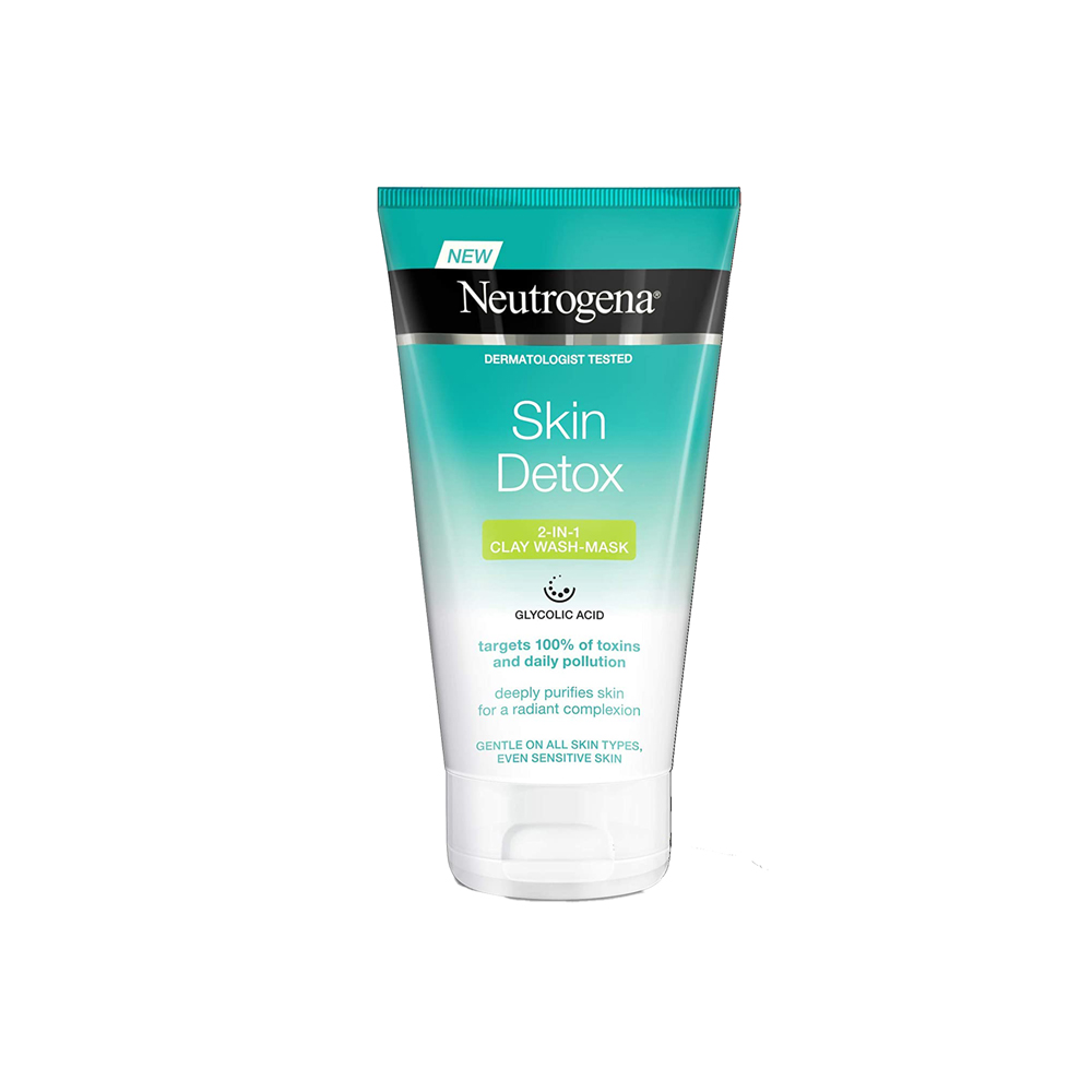 Neutrogena Skin Detox 2 In 1 Clay Wash Mask