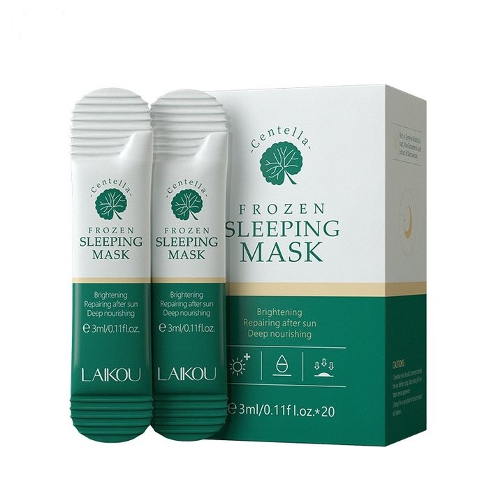 Laikou Centella Frozen Sleeping Face Mask (20 Pcs)