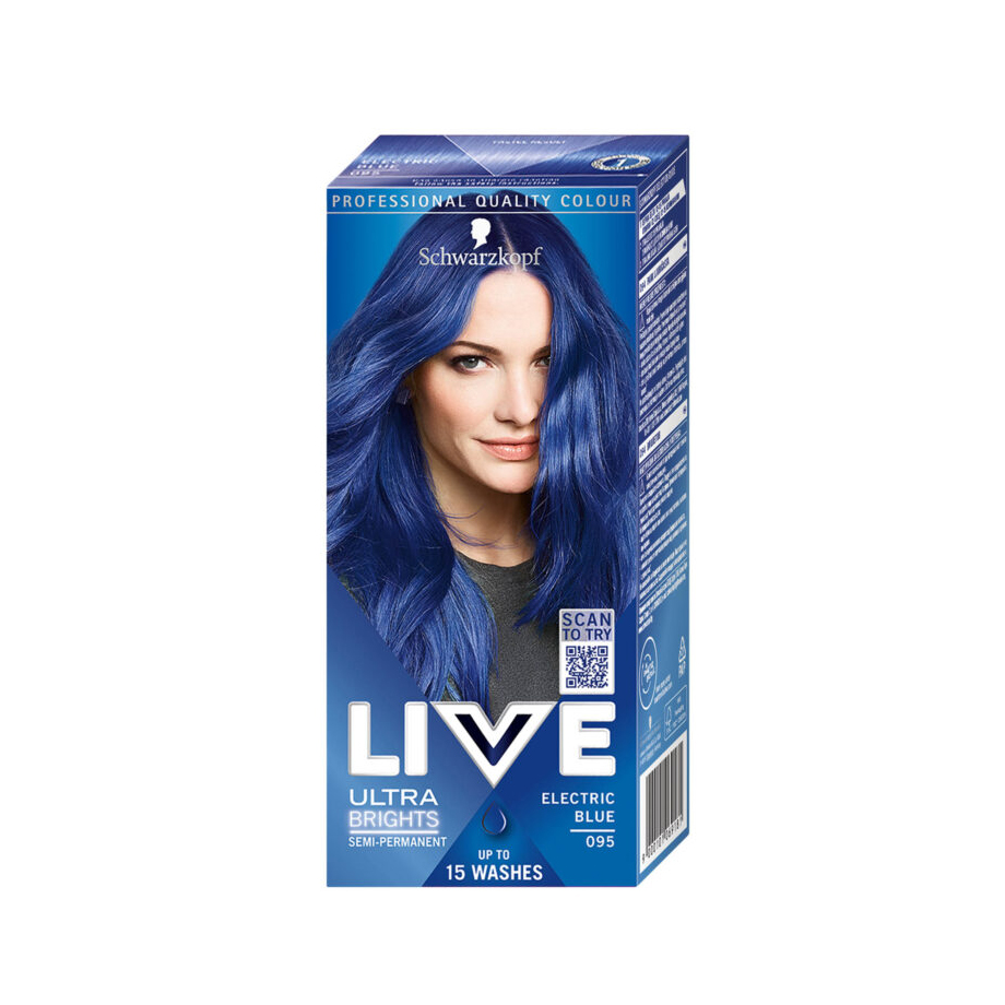 Schwarzkopf Live Ultra Brights Electric Blue 095