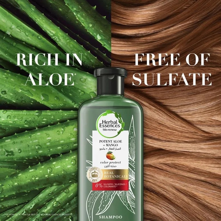 Herbal Essence Sulfate-Free Potent Aloe and Mango Shampoo