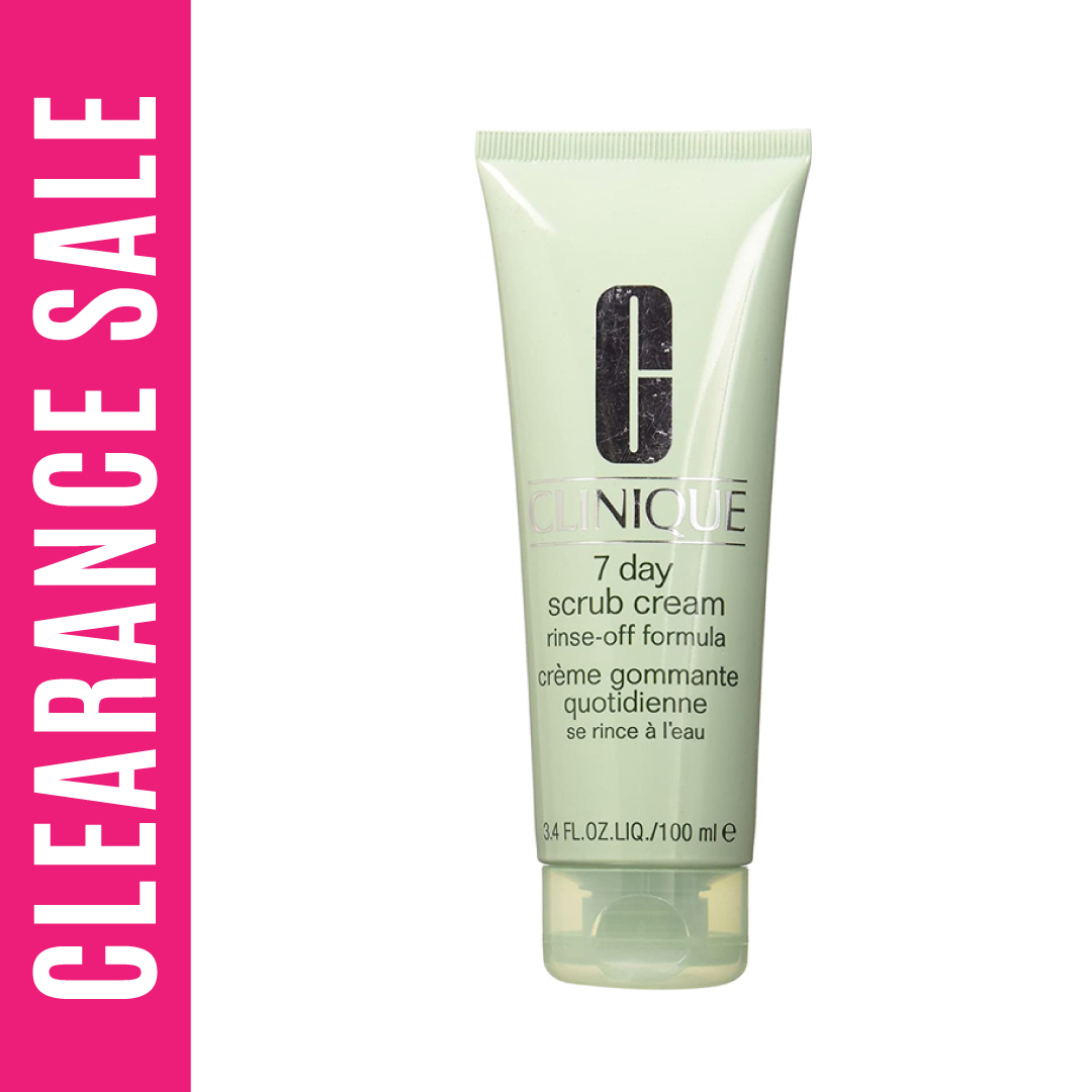 Clinique 7 Day Scrub Cream RinseOff Formula (Expiry Date 31/12/2024)