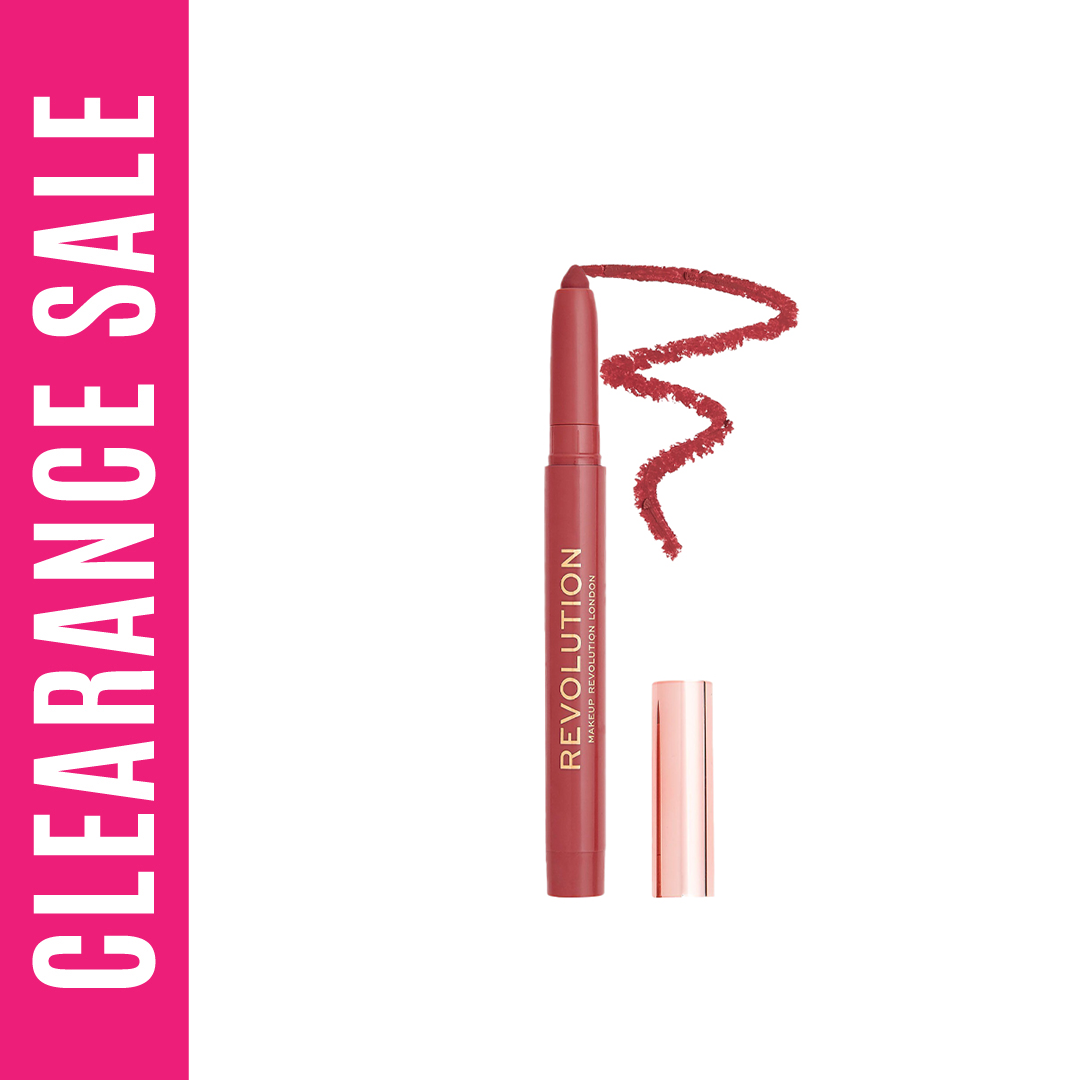 Makeup Revolution Velvet Kiss Lip Crayon Rose 5.0 gm Expiry Date( 31/10