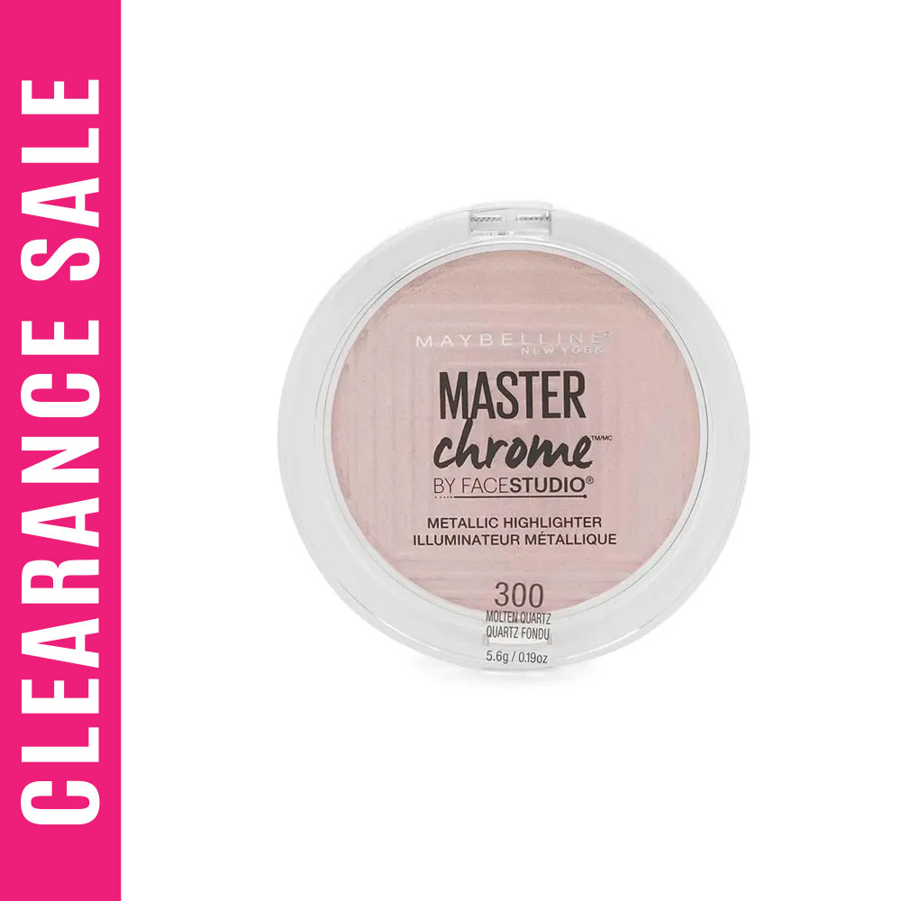 Maybelline Master Chrome By Facestudio Metallic Highlighter 300 (Expiry