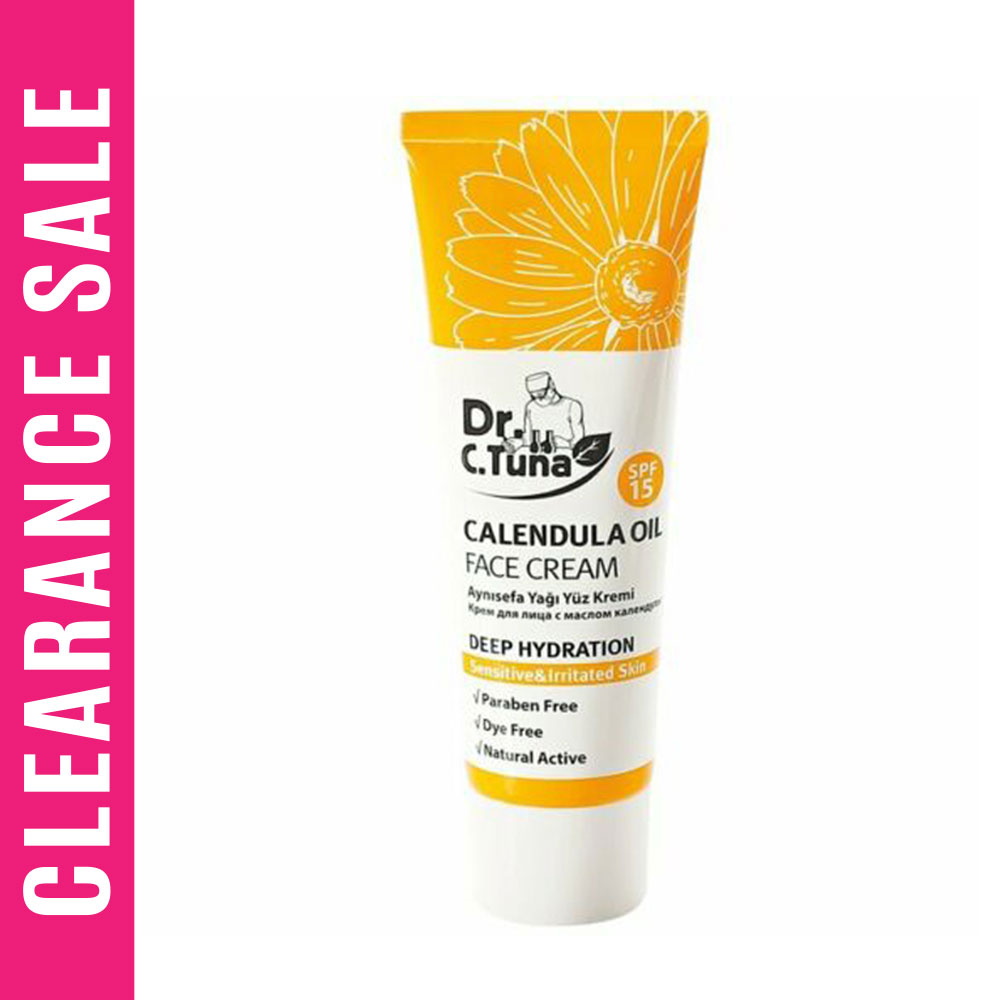 Dr. C. Tuna Calendula Oil Face Cream SPF 15 (30/6/2025)