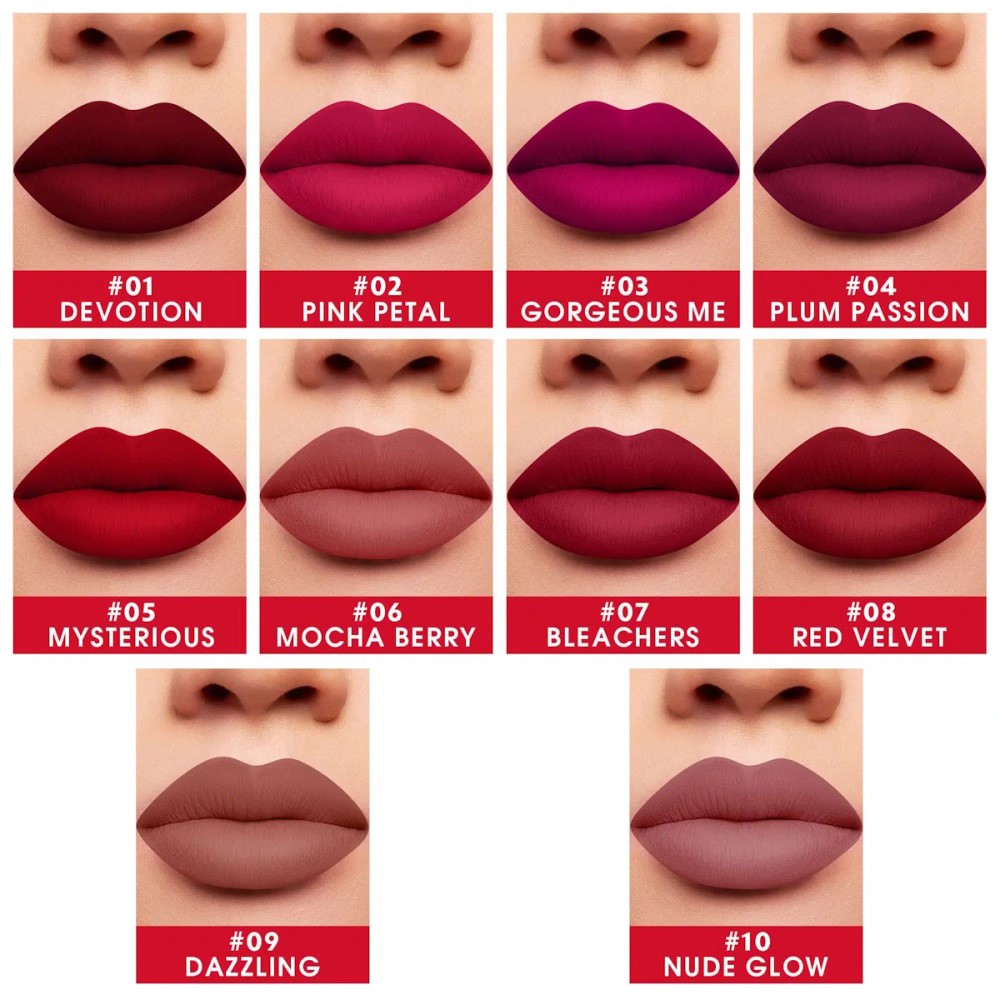 CAPLINO Liquid Matte Lipstick – Devotion 01