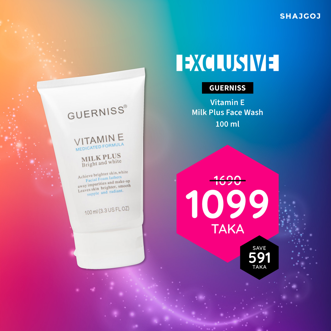 Guerniss Vitamin E Milk Plus Face Wash