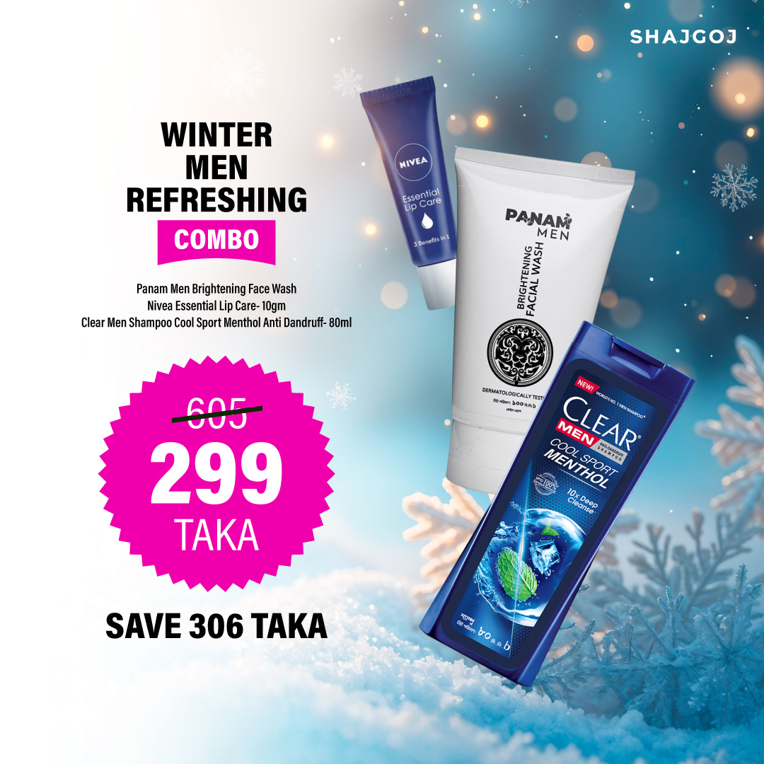 Winter Men Refreshing Combo (Panam Men Face Wash + Nivea Lip Care ...
