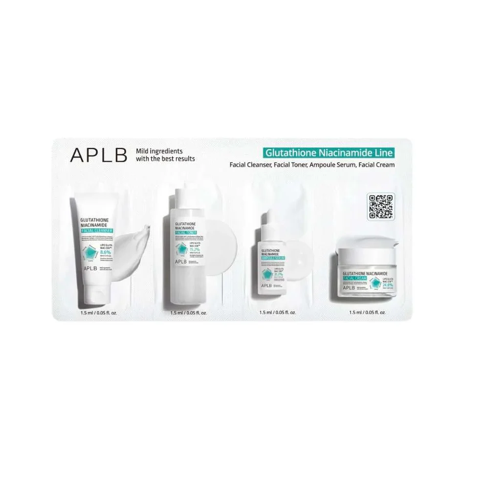 aplb glutathione niacinamide facial cleanser ingredients Glutathione Niacinamide Facial Cleanser 80ml | Korean Cleanser