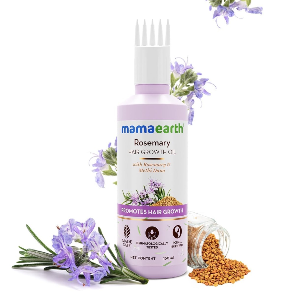 Mamaearth Rosemary Hair Growth Oil 150 ml - Image 9