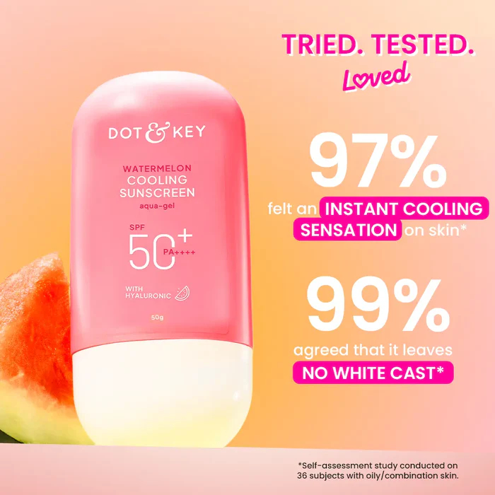 Dot & Key Watermelon Cooling Sunscreen SPF50+ PA++++ 80g