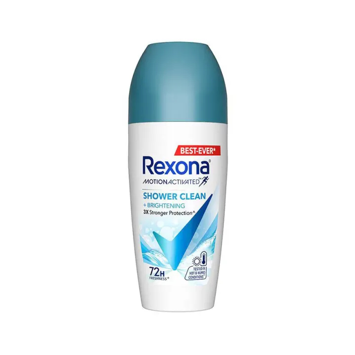 Rexona Motion Activated Shower Clean Roll On For Women
