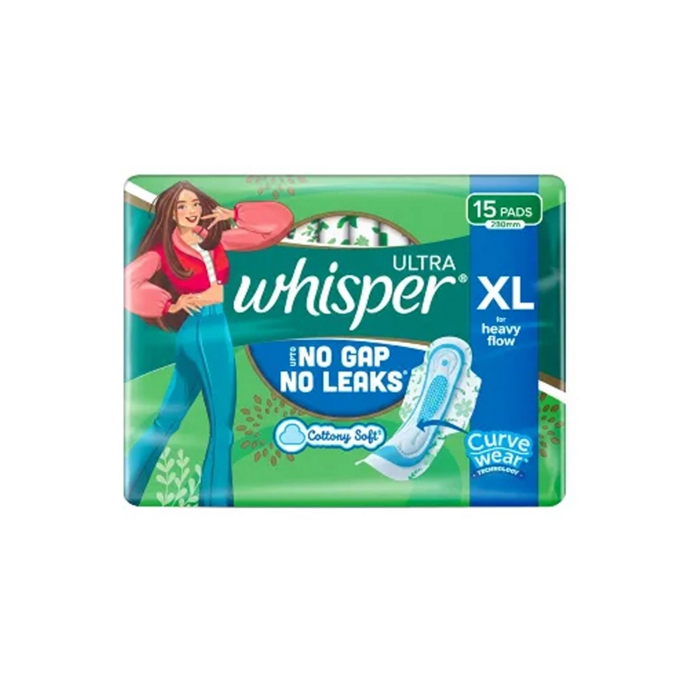 Whisper Ultra Clean XL 15 Pads