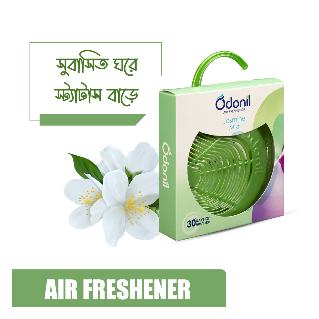 Odonil Natural Air Freshener Block Jasmine Mist Hanger 48.0 gm
