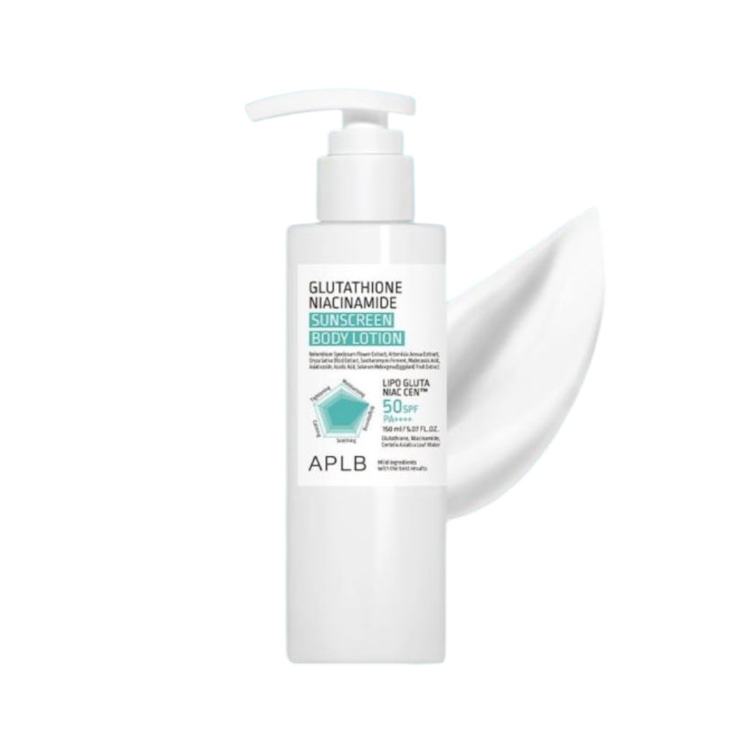 APLB Glutathione Niacinamide Sunscreen Body Lotion