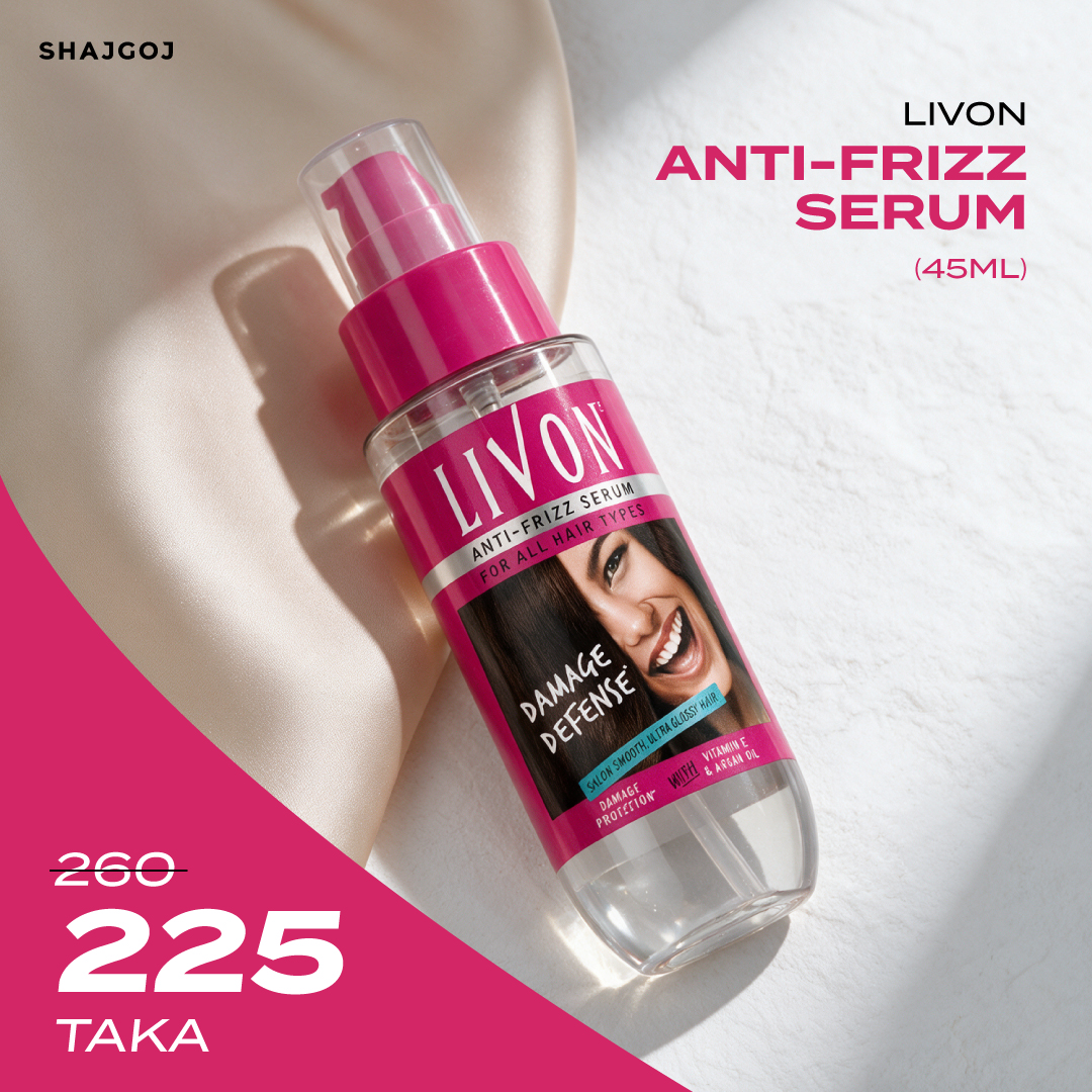 Livon Anti Frizz Serum-45-ml