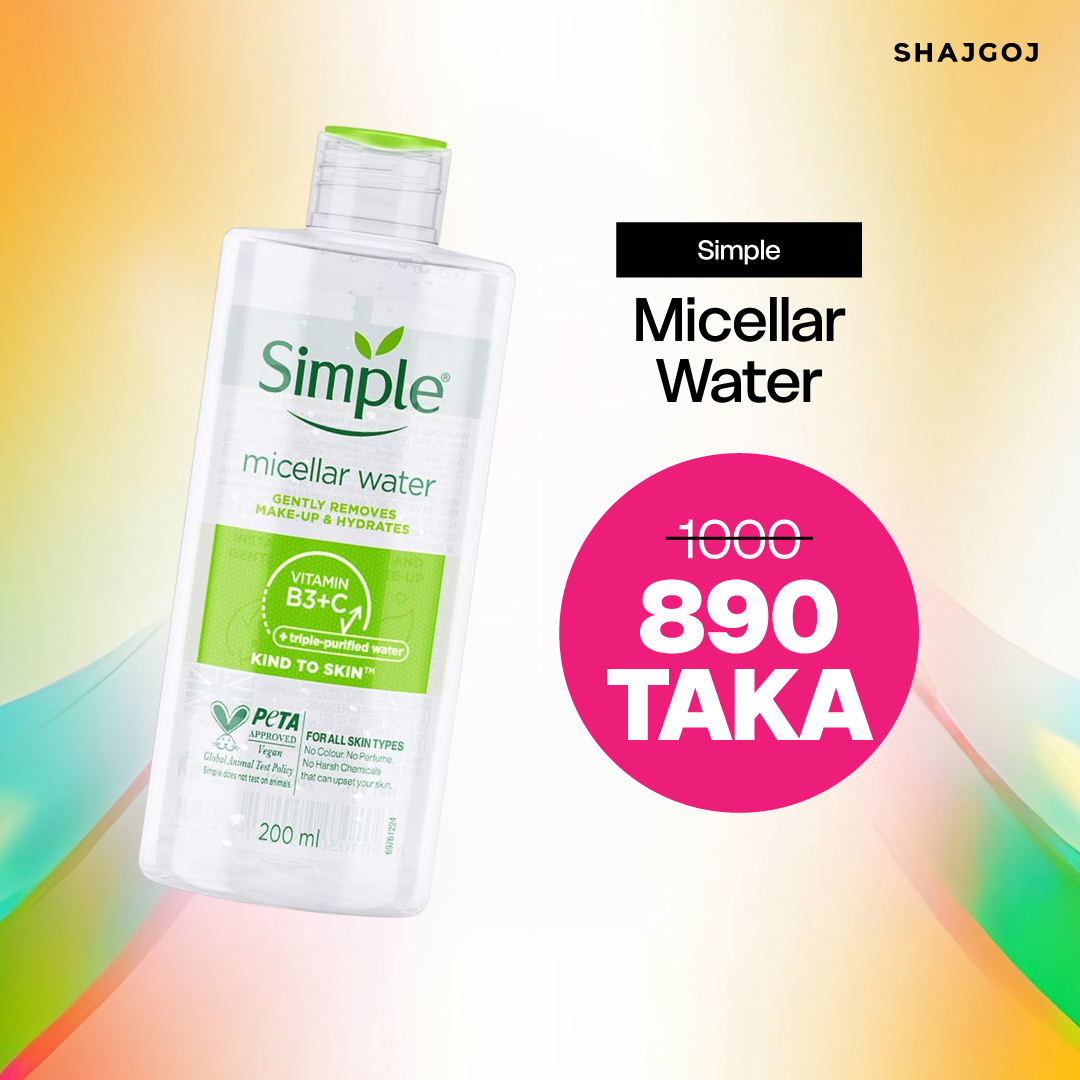 Simple Kind To Skin Micellar Cleansing Water